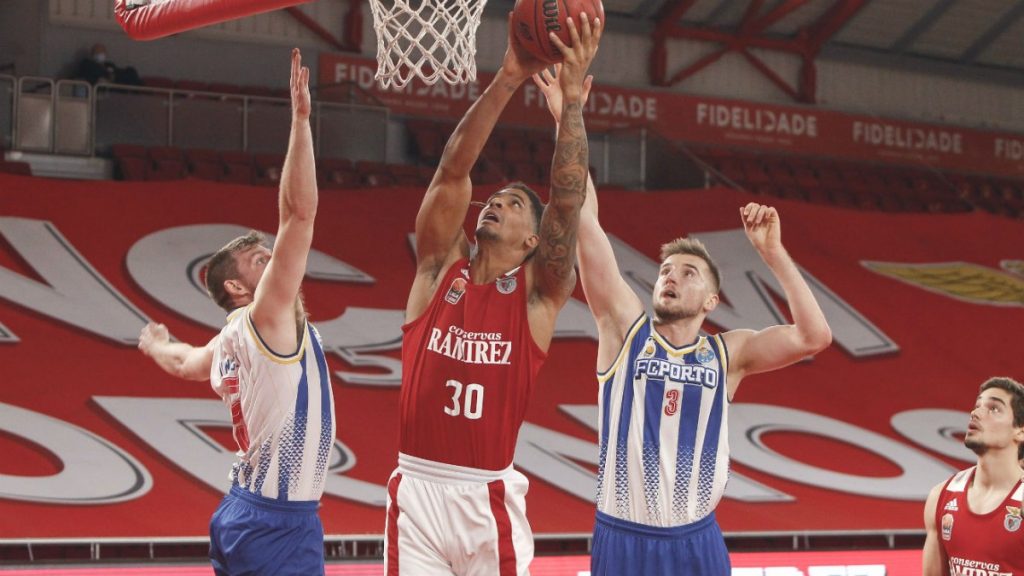 benfica porto basquetebol