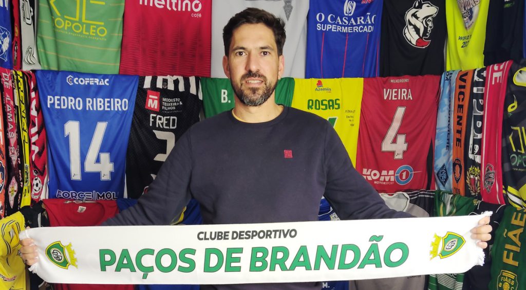 Cajó, treinador do Paços de Brandão